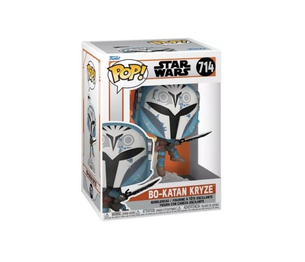 Star Wars Pop! 714 Mandalorian S10 Bo-Katan Dunkelschwert und Jetpack