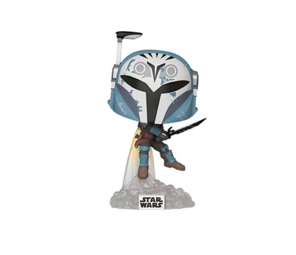 Star Wars Pop! 714 Mandalorian S10 Bo-Katan Dunkelschwert und Jetpack