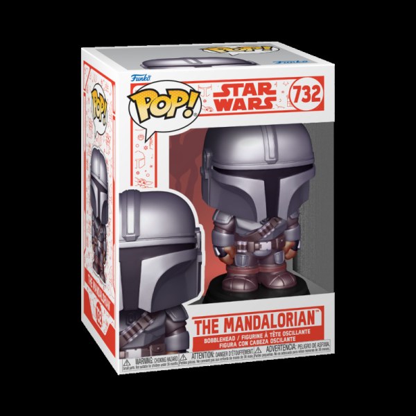 Star Wars Pop! 732 Weihnachtsornament im mandalorianischen Stil