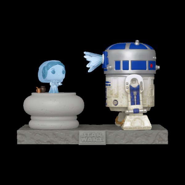 Star Wars Pop! 766 S9 Deluxe R2-D2 & Leia
