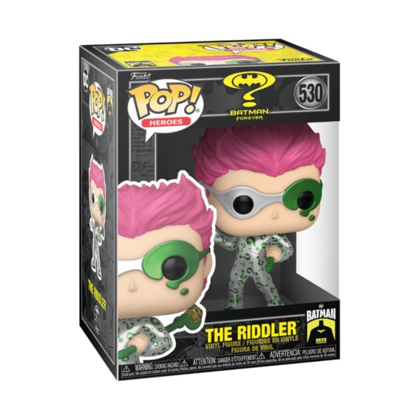 DC Pop! 530 Batman Forever The Riddler Metallic