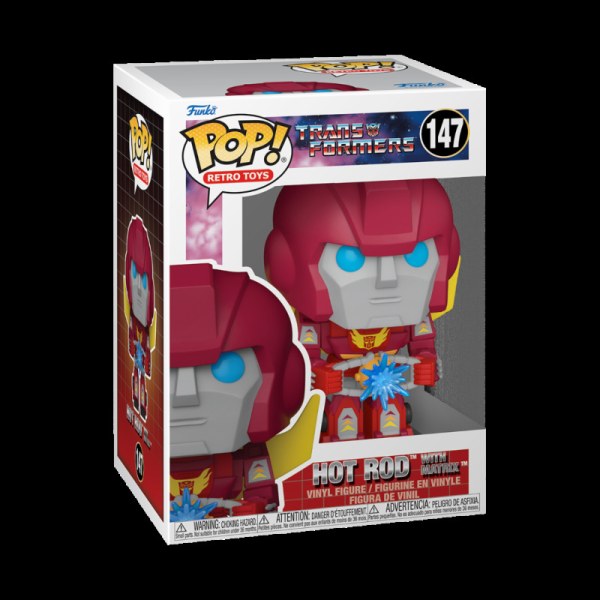 Transformers Pop! 147 S4 Hot Rod mit Matrix