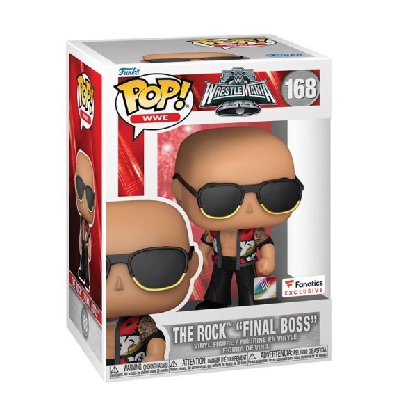 WWE Pop! 168 The Rock Endgegner Wrestlemania 40
