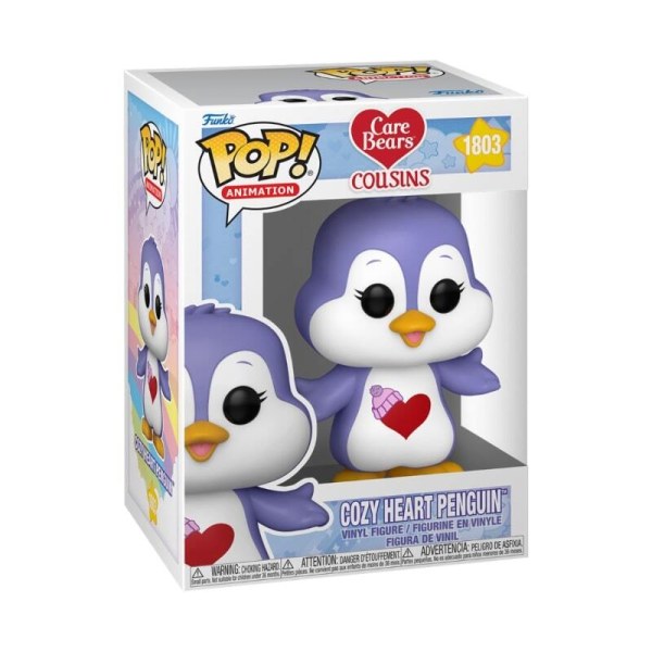 Glücksbärchis Bisounours Pop! 1803 Gemütlicher Herzpinguin