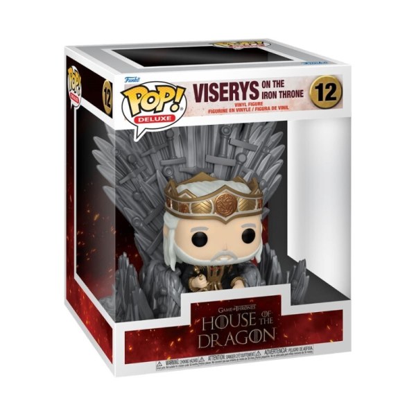 FUNKO POP Deluxe! 12 Viserys auf dem Thron – House of the Dragon S2