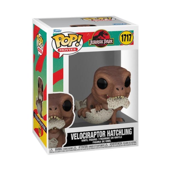Jurassic Park Pop! 1717 Eclosion Velociraptor