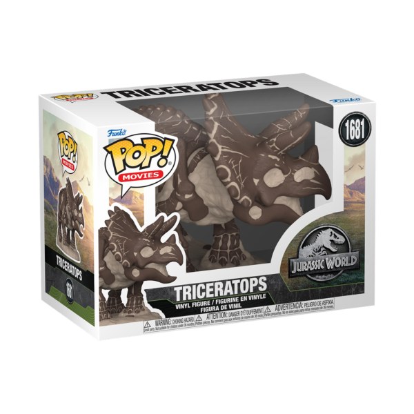 Jurassic Park Pop! 1681 Fossiler Triceratops
