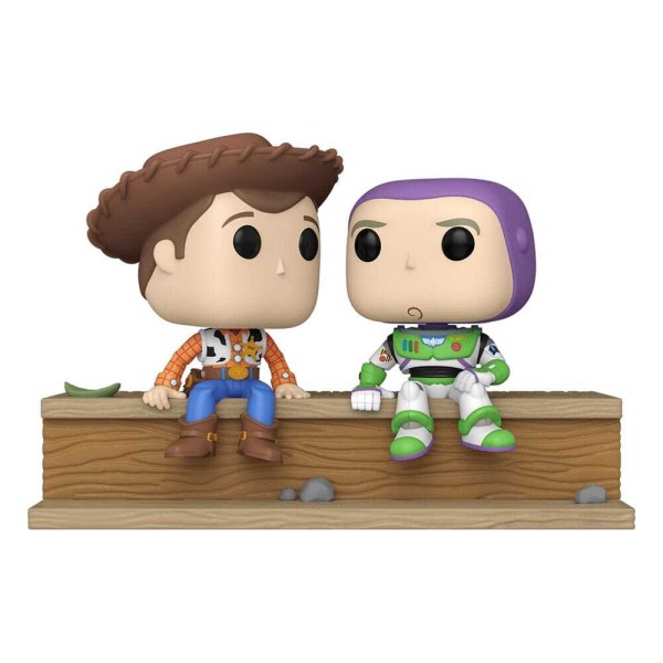 Toy Story POP Moment 1599 Vinylfiguren Woody und Buzz (30. Jubiläum) 9 cm