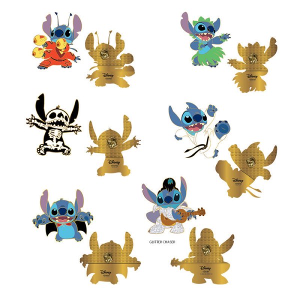 Loungefly Disney Stitch Mystery Blind Box Emaille-Anstecker
