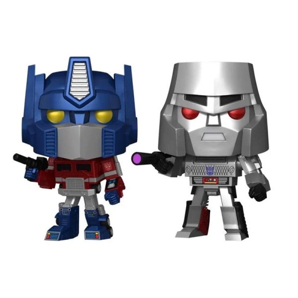 Transformers Retro Toys Pop 2er-Pack Optimus - Megatron Metallic