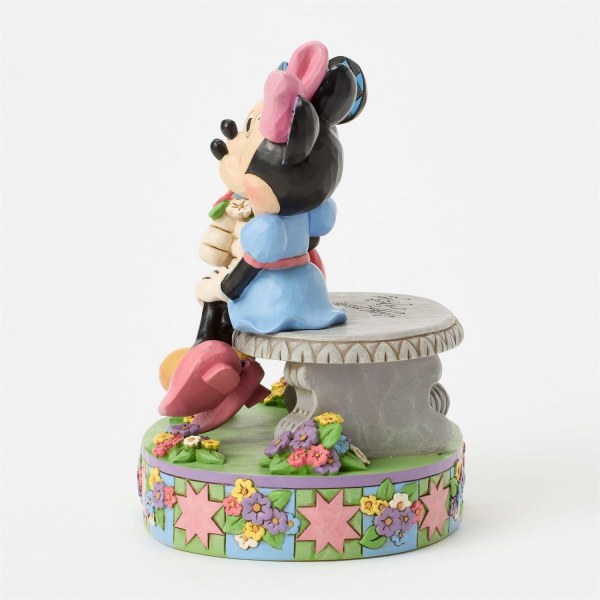 MICKEY UND MINNIE AUF DER FRÜHLINGSBANK - DISNEY TRADITIONS