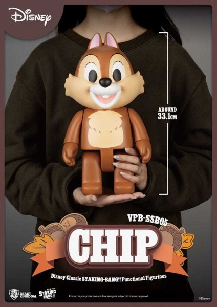 Disney: Classic Chip und Chap Syaking Bang PVC Figur Chip 33 cm
