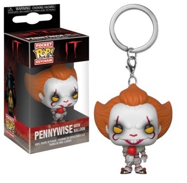 Horror Pocket Pop It Pennywise mit Ballon