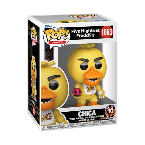 Five Night At Freddys Pop! 1063 10. Jahrestag Chica