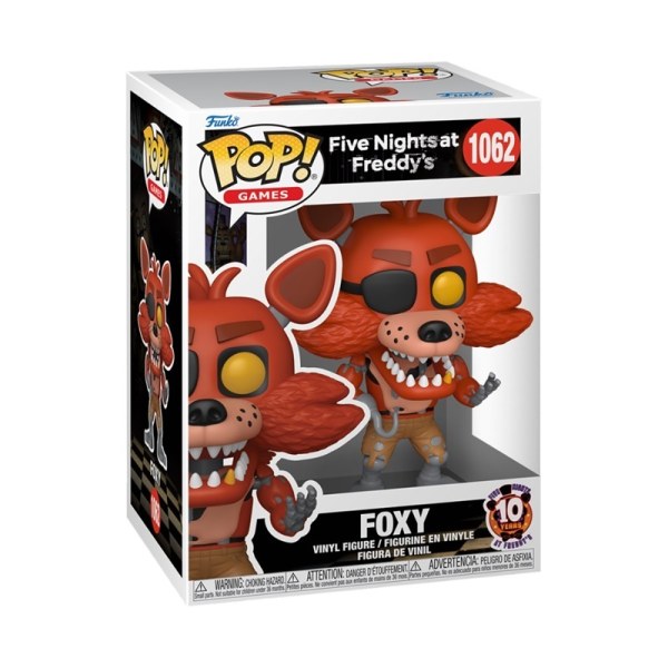 Five Night At Freddys Pop! 1062 10. Jahrestag Foxy