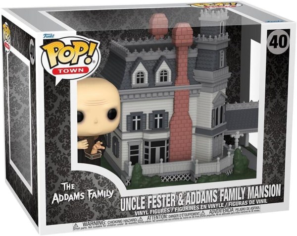 Pop Town 40 Addams Home & Onkel Fester – Die Addams Family