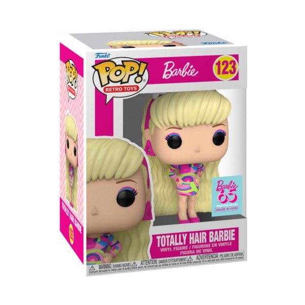 Barbie Pop! 123 Barbie mit totalem Haar