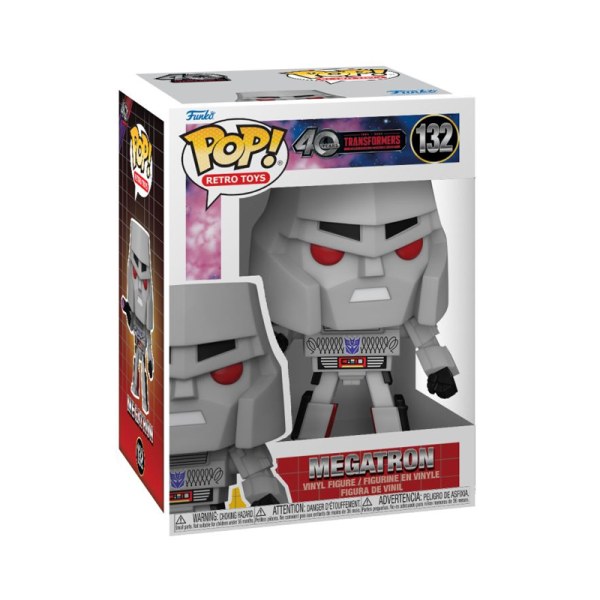 Transformers Retro Toys Pop! 132 Megatron