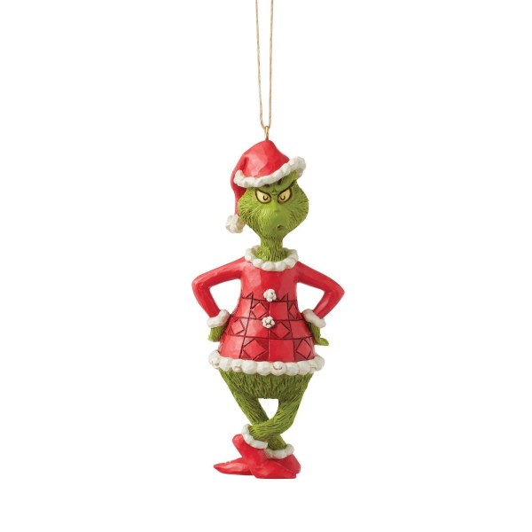 Grinch mit Händen auf den Hüften