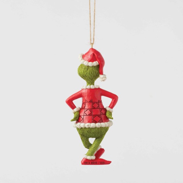 Grinch mit Händen auf den Hüften