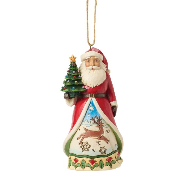 Weihnachtsmann Vintage Weihnachtsbaumschmuck - HEARTWOOD CREEK
