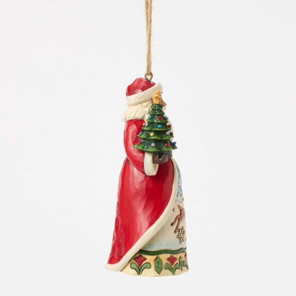 Weihnachtsmann Vintage Weihnachtsbaumschmuck - HEARTWOOD CREEK