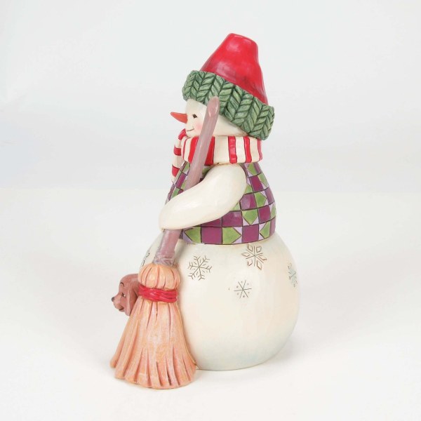 Schneemann mit Hund späht - HEARTWOOD CREEK