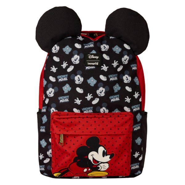 Mickey Nylon-Rucksack in voller Größe – Disney Loungefly