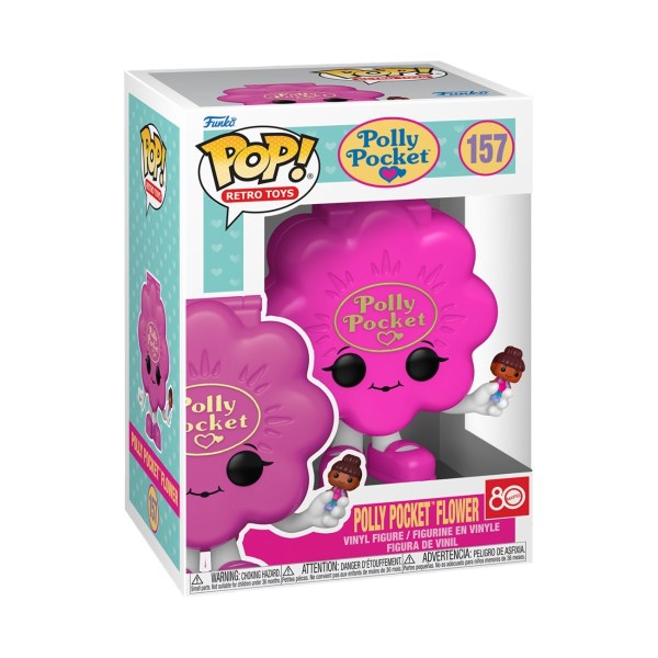 Polly Pocket Pop! 157 Blumenmuschel, Rosa
