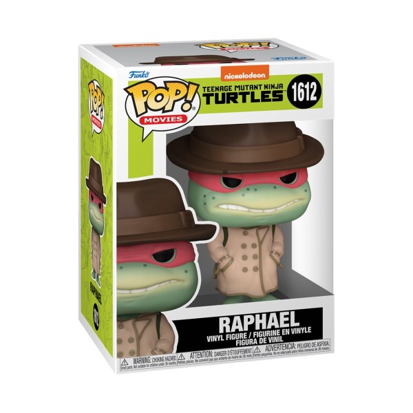 TMNT Tortues Ninja Pop! 1612 Raphael Mantel & Hut
