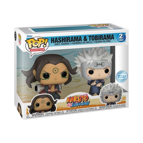 FUNKO POP! 2er-Pack Hashirama & Tobirama Exclusiv – Naruto
