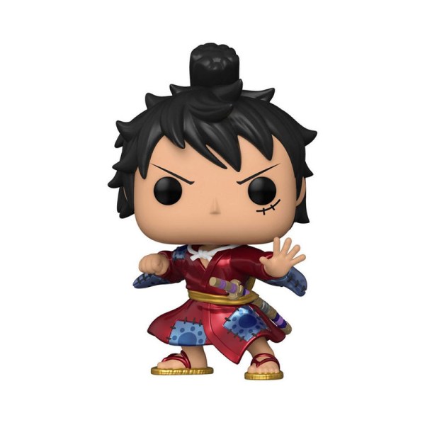 One Piece Pop! 921 Ruffy im Kimono Metallic