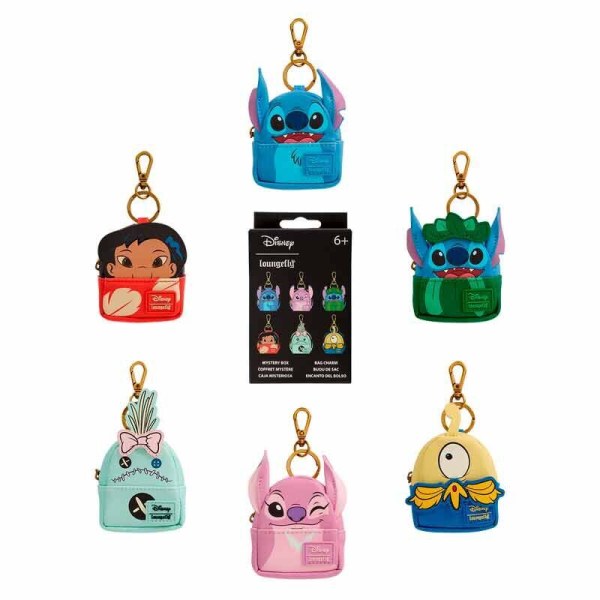 Lilo & Stitch Mystery Mini-Rucksack-Schlüsselanhänger - Disney Loungefly