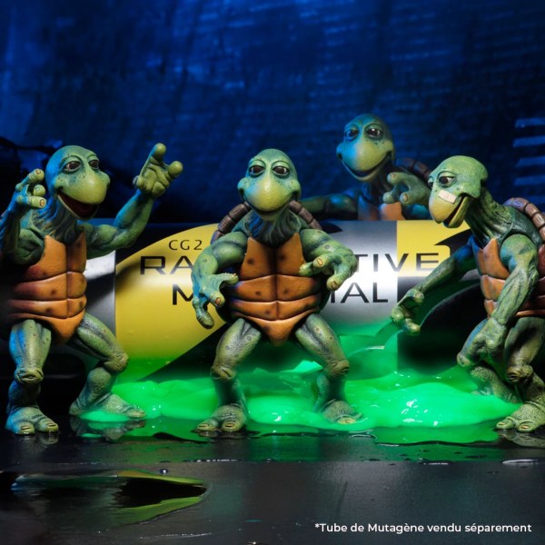 TEENAGE MUTANT NINJA TURTLES (FILM 1990) – ACTIONFIGUREN IM MASSSTAB 1/4 – BABY-TURTLES-SET