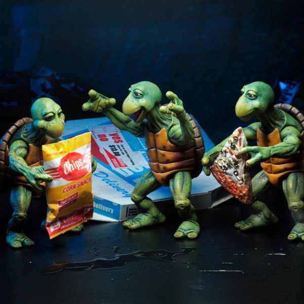 TEENAGE MUTANT NINJA TURTLES (FILM 1990) – ACTIONFIGUREN IM MASSSTAB 1/4 – BABY-TURTLES-SET