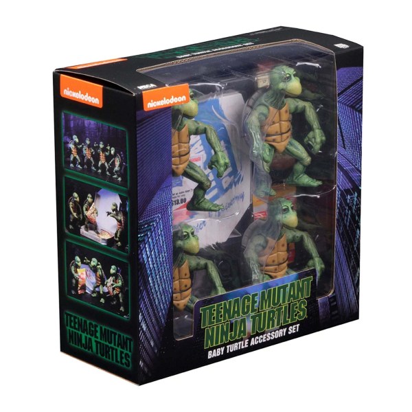 TEENAGE MUTANT NINJA TURTLES (FILM 1990) – ACTIONFIGUREN IM MASSSTAB 1/4 – BABY-TURTLES-SET