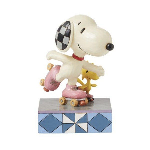 Snoopy & Woodstock Rollschuhlaufen - Peanuts