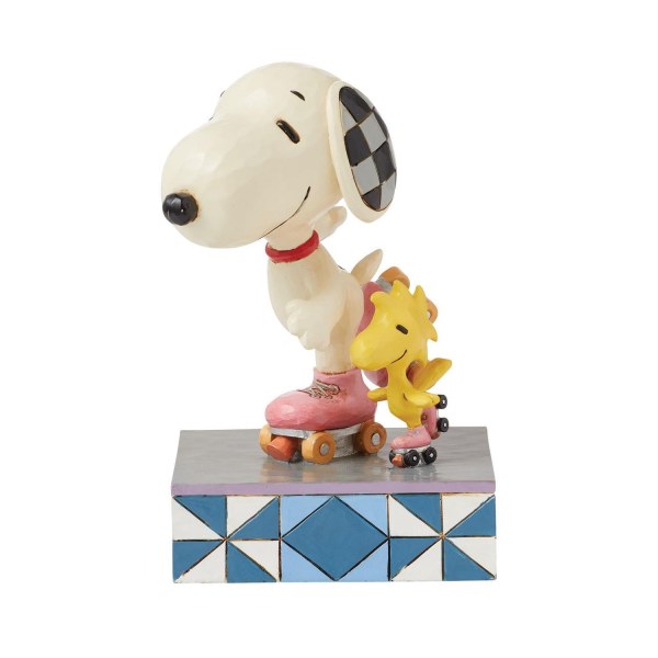 Snoopy & Woodstock Rollschuhlaufen - Peanuts