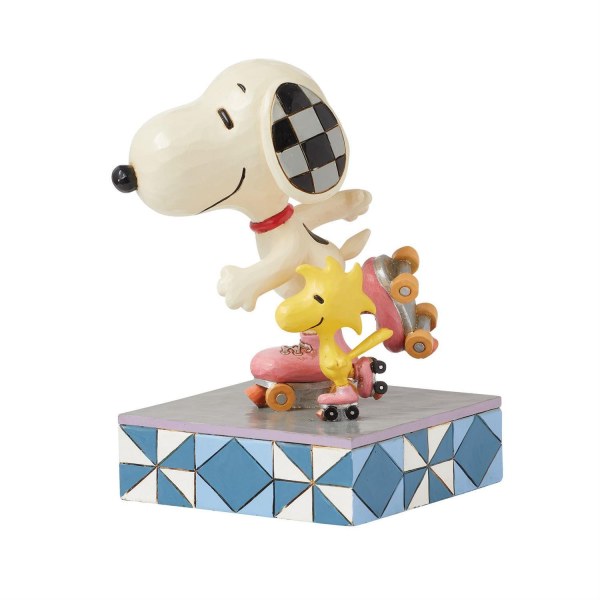 Snoopy & Woodstock Rollschuhlaufen - Peanuts