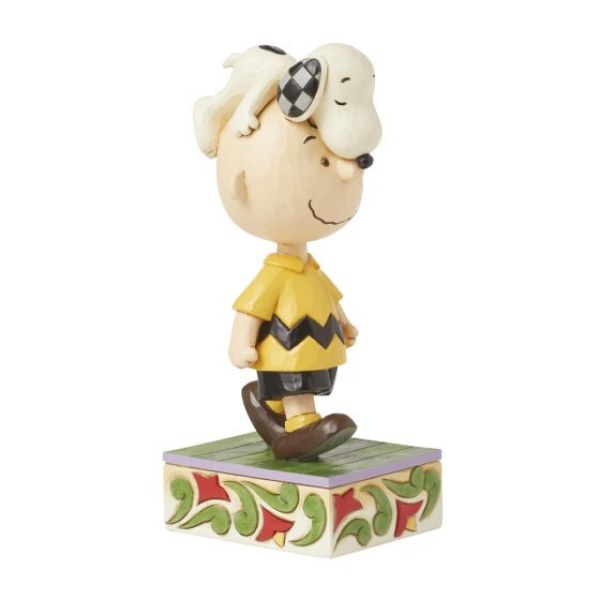 Snoopy auf Charlie Browns Kopf – Peanuts