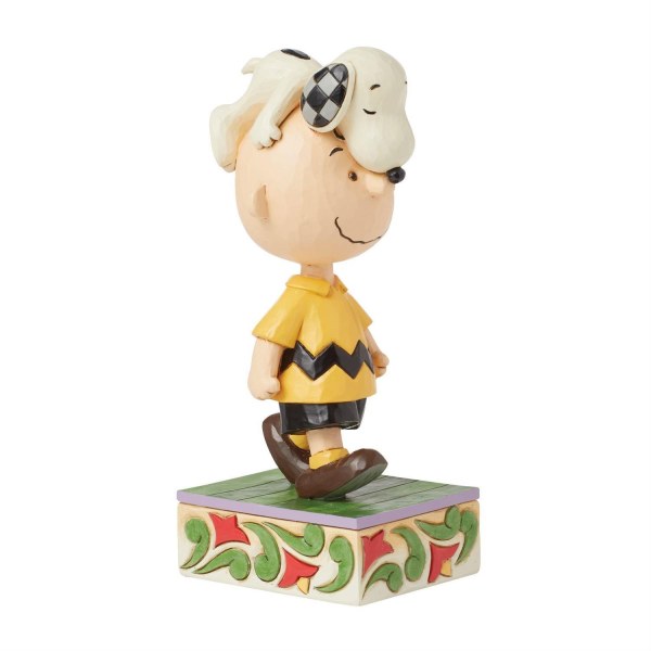 Snoopy auf Charlie Browns Kopf – Peanuts