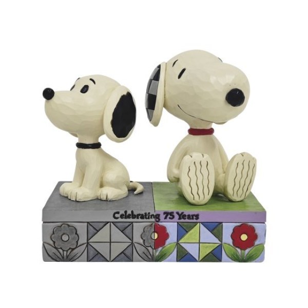 Snoopy der 1950er und der heutige Snoopy – Peanuts