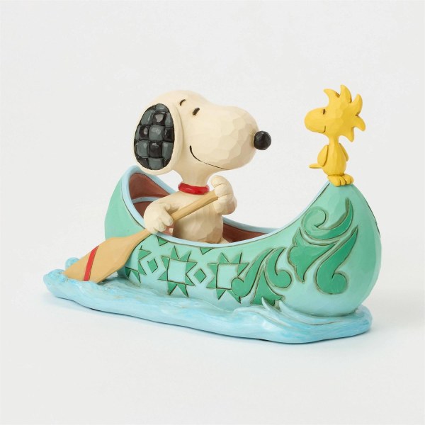 Snoopy und Woodstock im Kanu - Peanuts