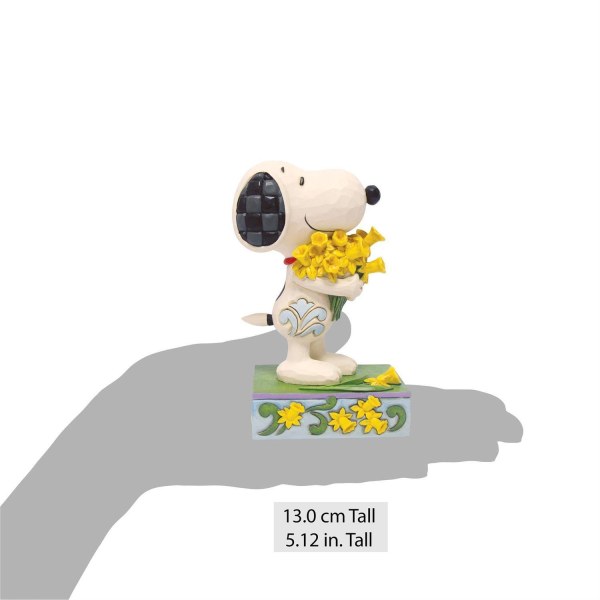 Snoopy mit Narzissen - Peanuts