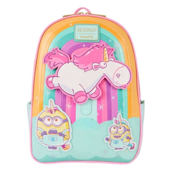 Minions by Loungefly Flauschiger Einhorn-Mini-Rucksack