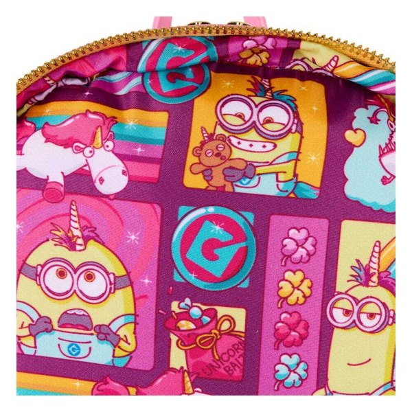 Minions by Loungefly Flauschiger Einhorn-Mini-Rucksack