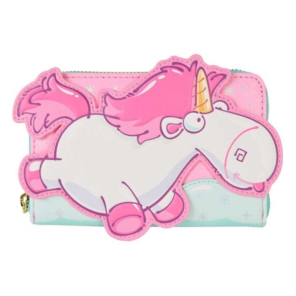 Minions by Loungefly – Flauschige Geldbörse mit Einhornmotiv