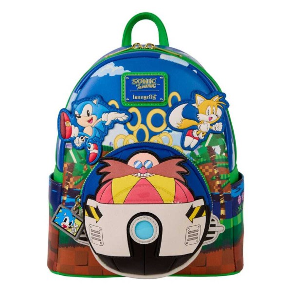 Sega by Loungefly Mini-Rucksack „Sonic – The Hedgehog“