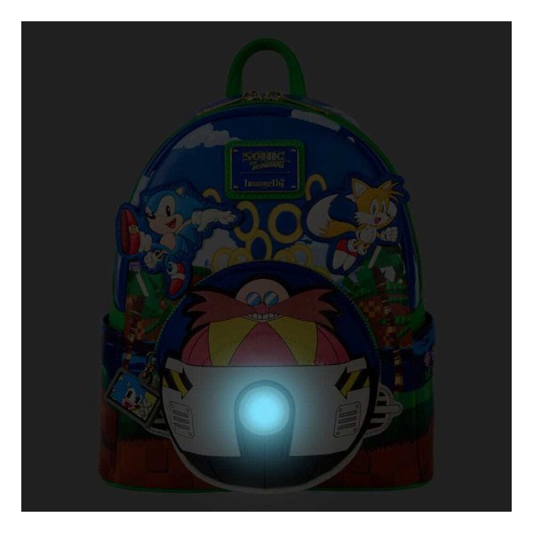 Sega by Loungefly Mini-Rucksack „Sonic – The Hedgehog“