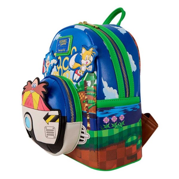 Sega by Loungefly Mini-Rucksack „Sonic – The Hedgehog“